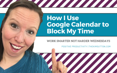 How I Use Google Calendar to Block My Time