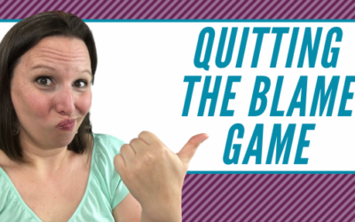 Quitting the Blame Game
